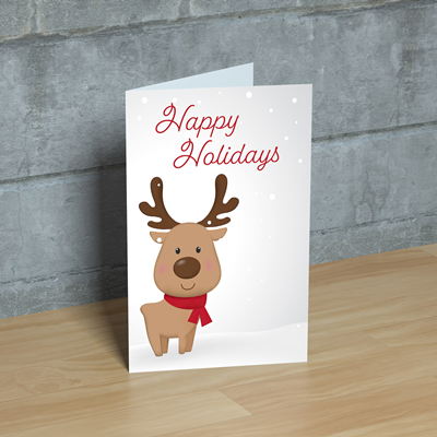 Reindeer Greeting Card